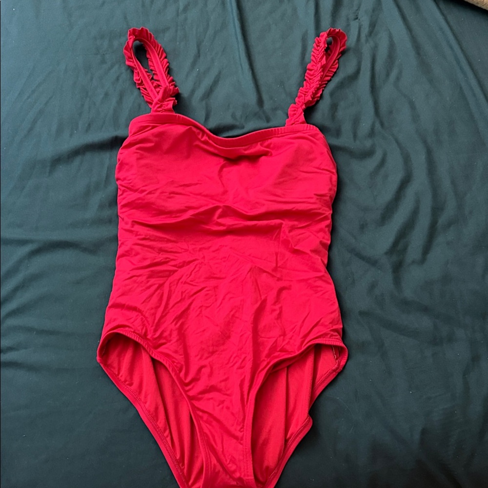 Kate Spade Vibrant Red Swimsuit